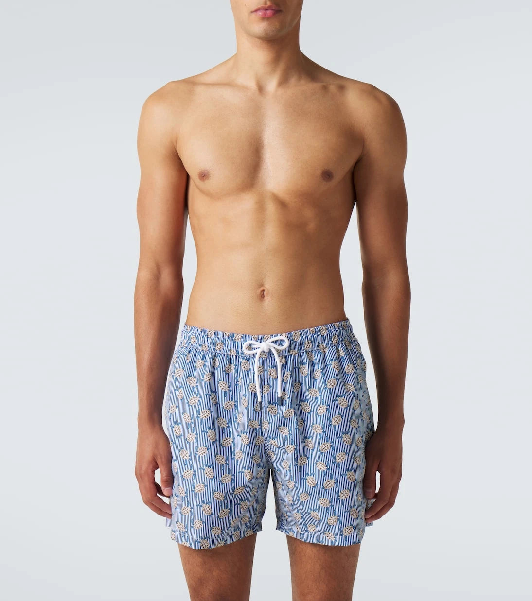 Fedeli - Madeira printed swim trunks