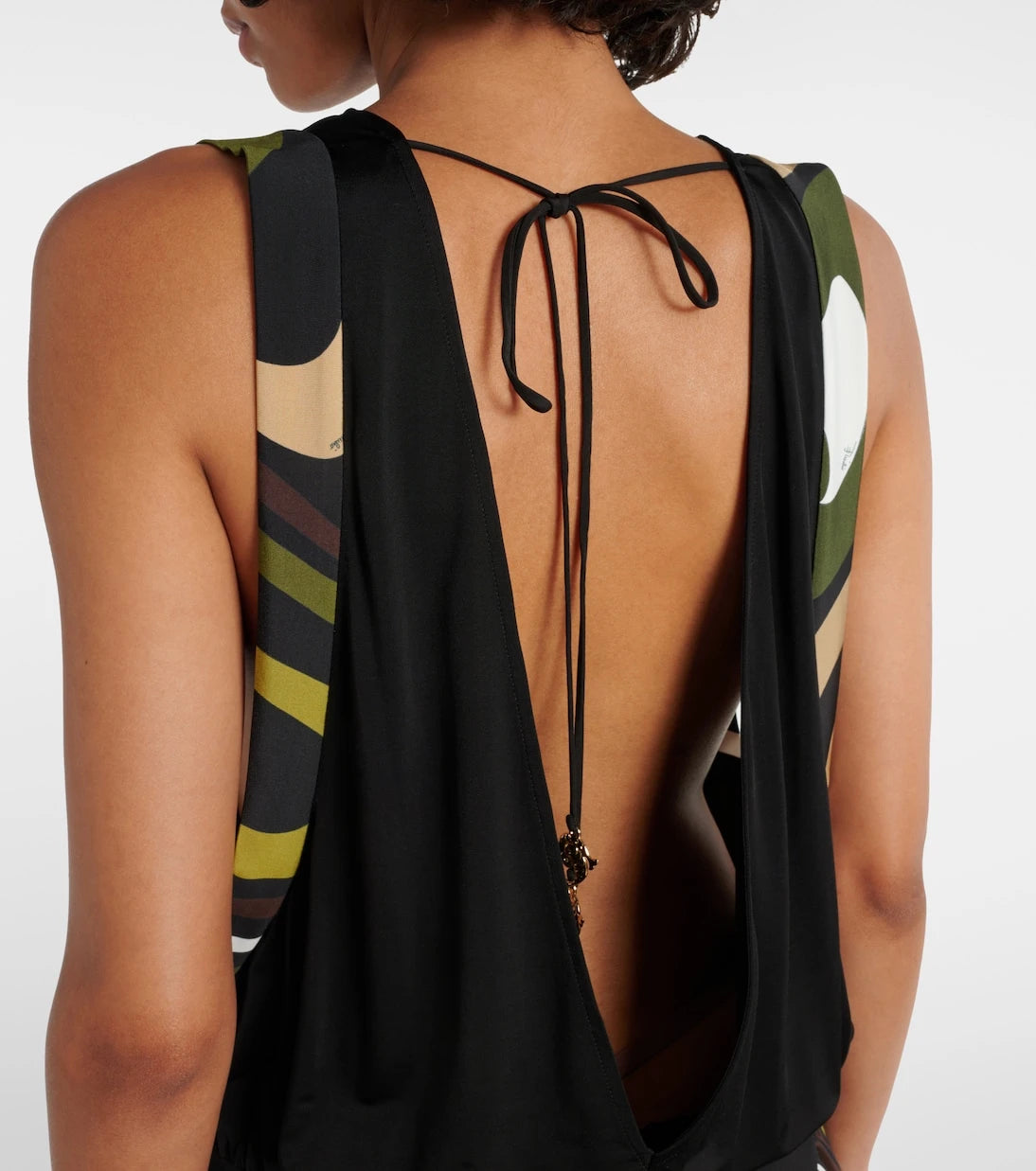 Pucci - Marmo gathered jersey minidress