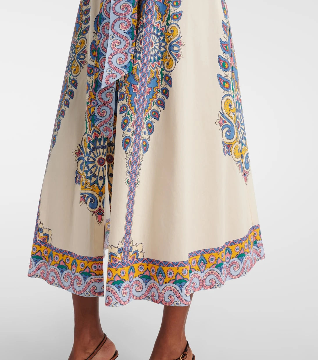 Etro - Printed cotton-blend shirt dress