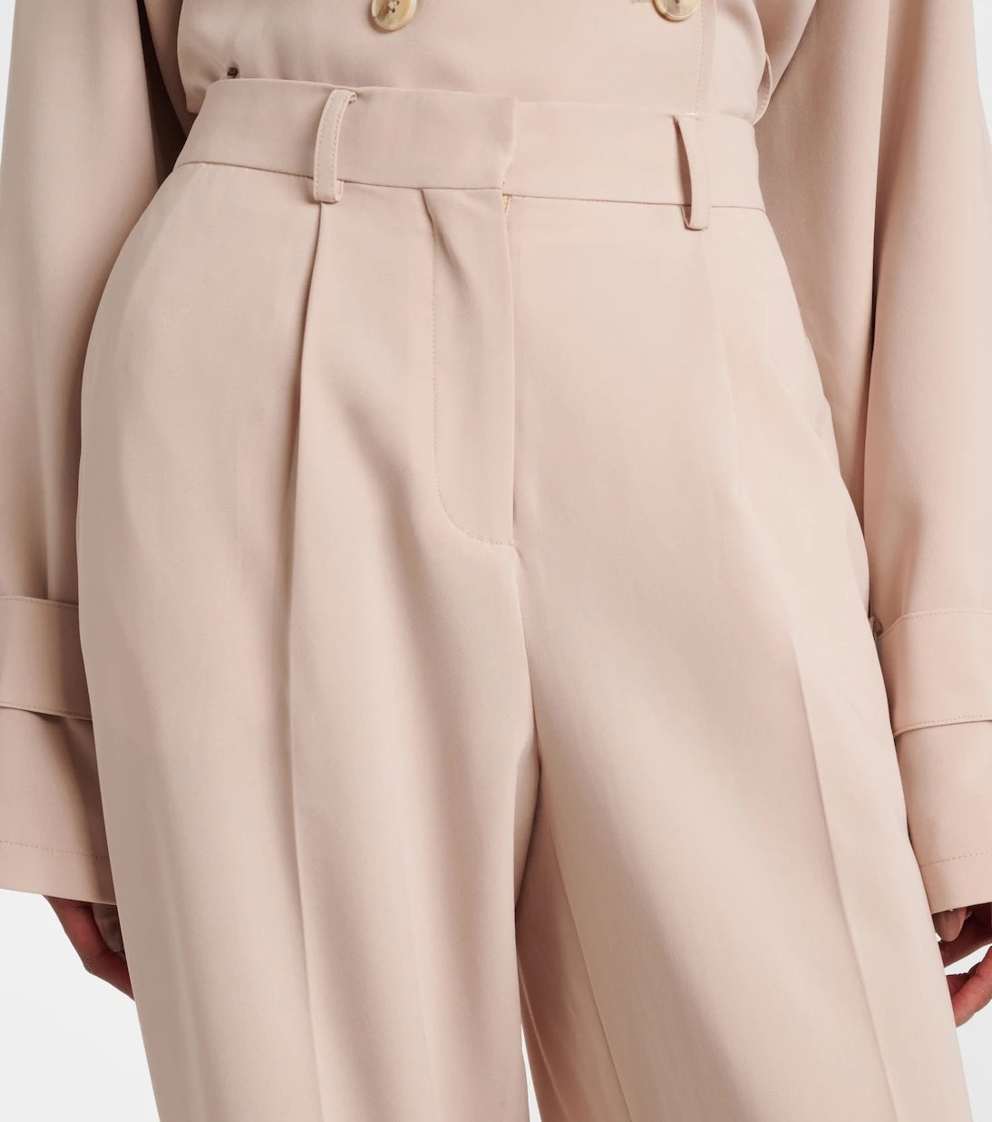 Aya Muse - Soli high-rise straight pants