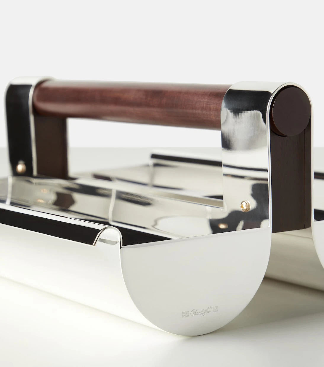 Christofle - Fjerdingstad silver-plated fruit bowl by Christian Fjerdingsta