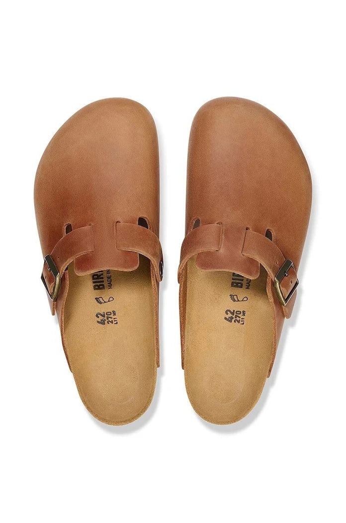 Кожени чехли Birkenstock Boston
