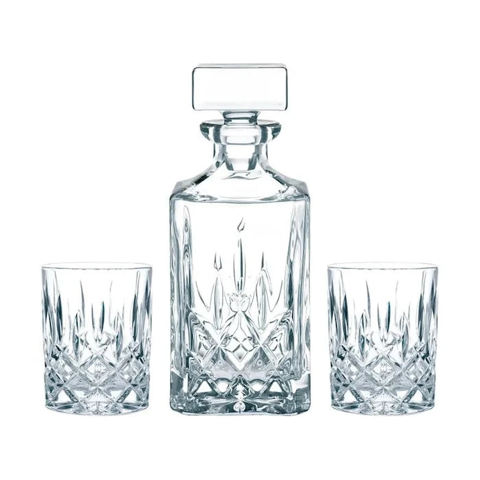 Nachtmann Noblesse Whisky Bardaklı Viski Karafı 700 ml (3 Parça)