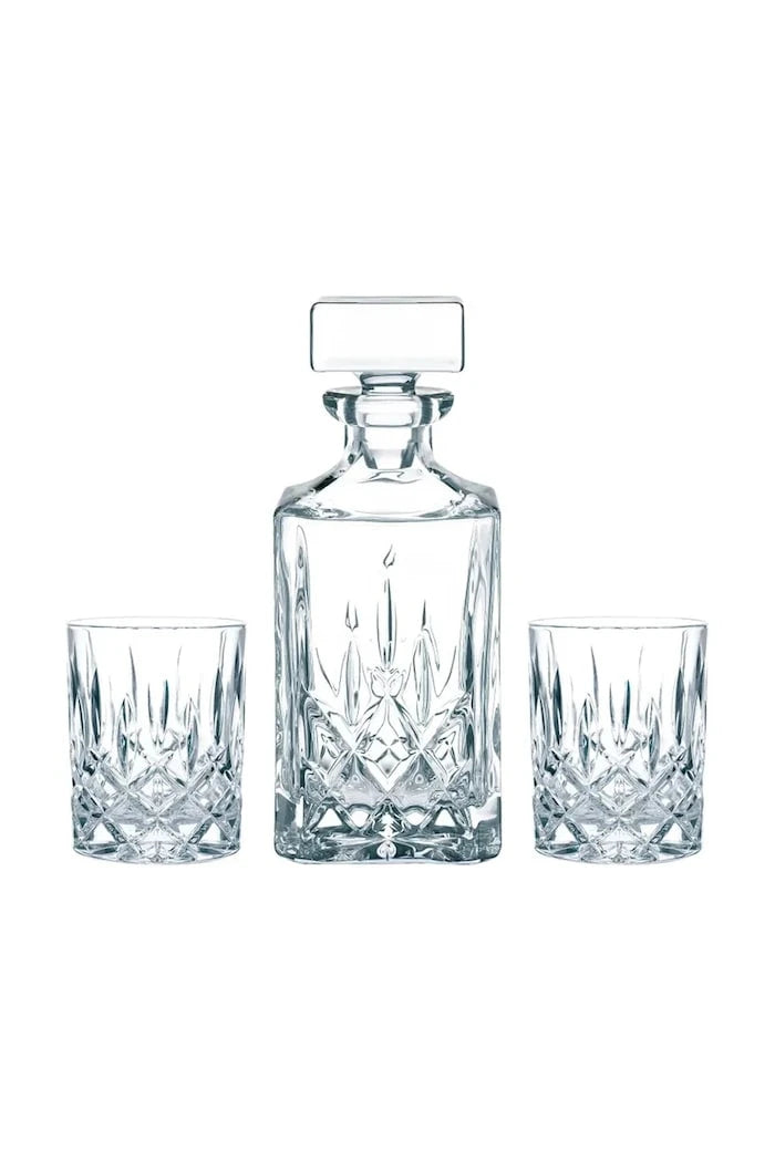 Nachtmann Noblesse Whisky Bardaklı Viski Karafı 700 ml (3 Parça)