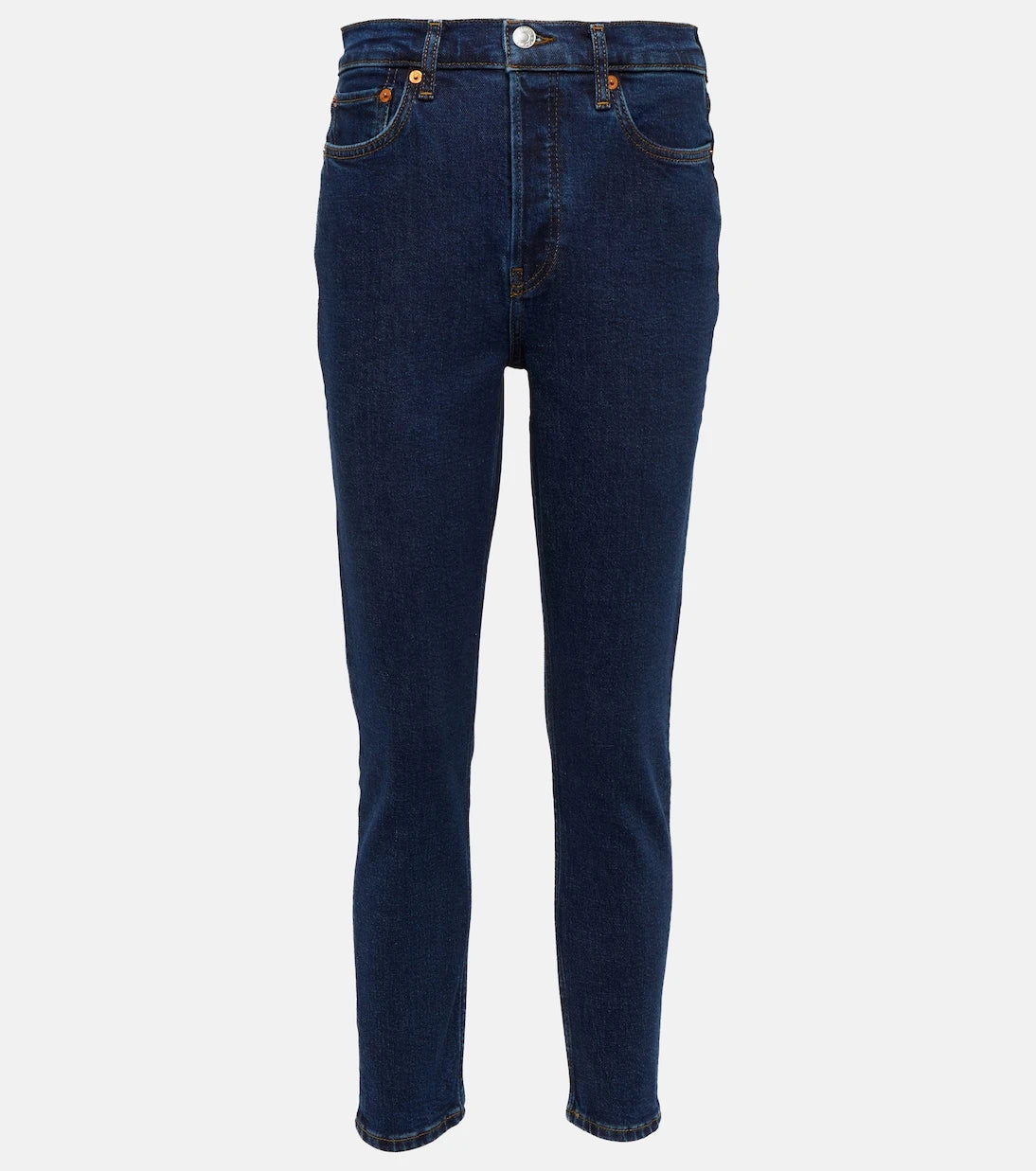 Re/Done - ‘90s high-rise cropped skinny jeans