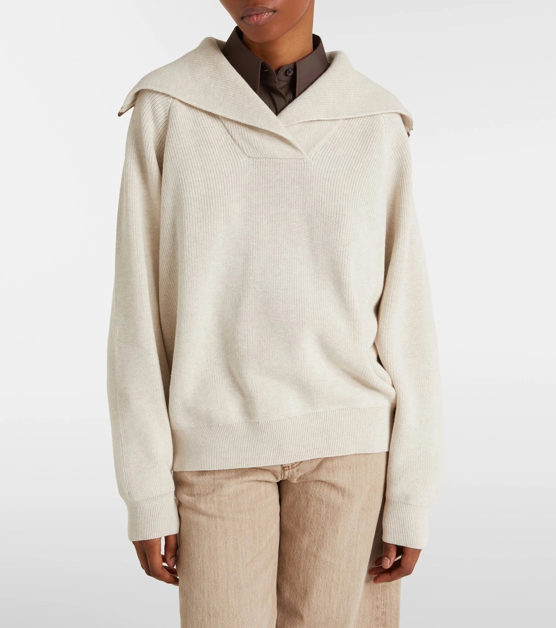 Brunello Cucinelli - Monili cotton sweater