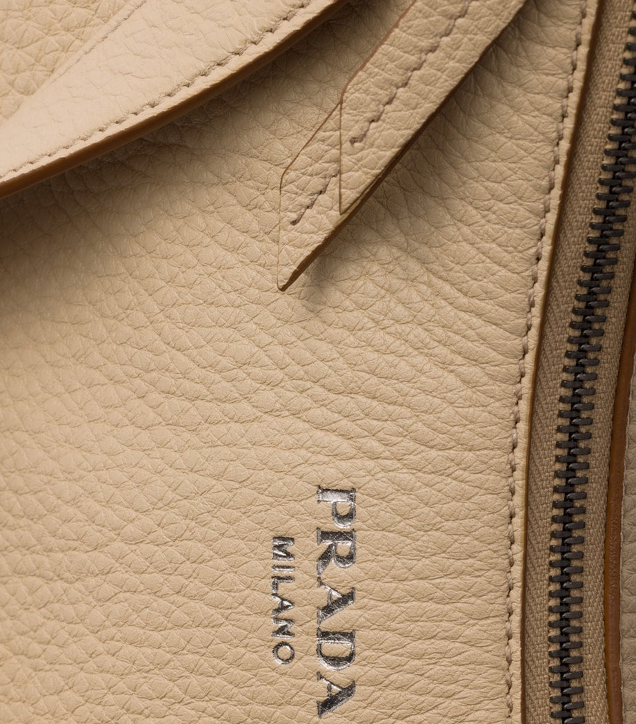 Large Leather Aimée Shoulder Bag