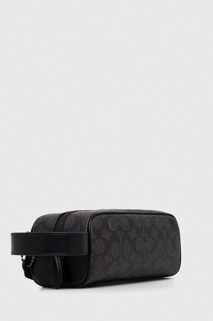 Кожена козметична чанта Coach