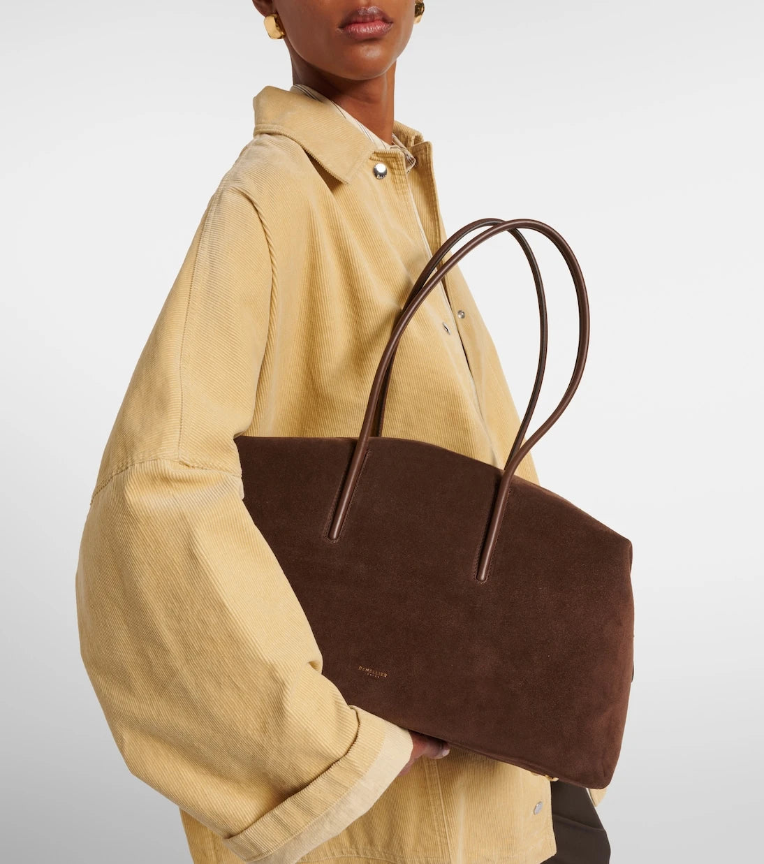 DeMellier - Stockholm Large suede tote bag