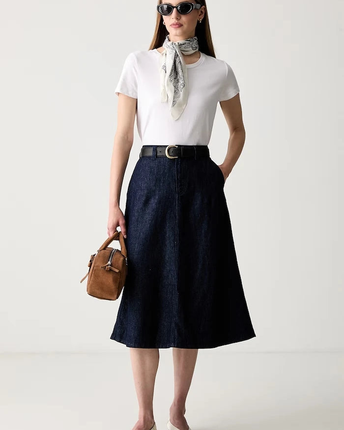 Marc O'Polo denim trapez etek