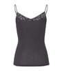 Black Mercerised Cotton Moments Camisole