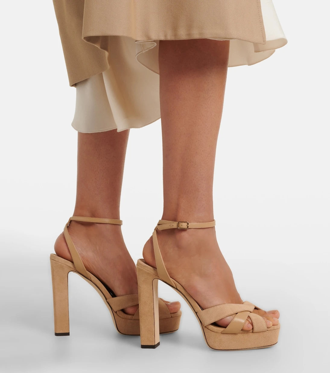 Jimmy Choo - Kove suede platform sandals