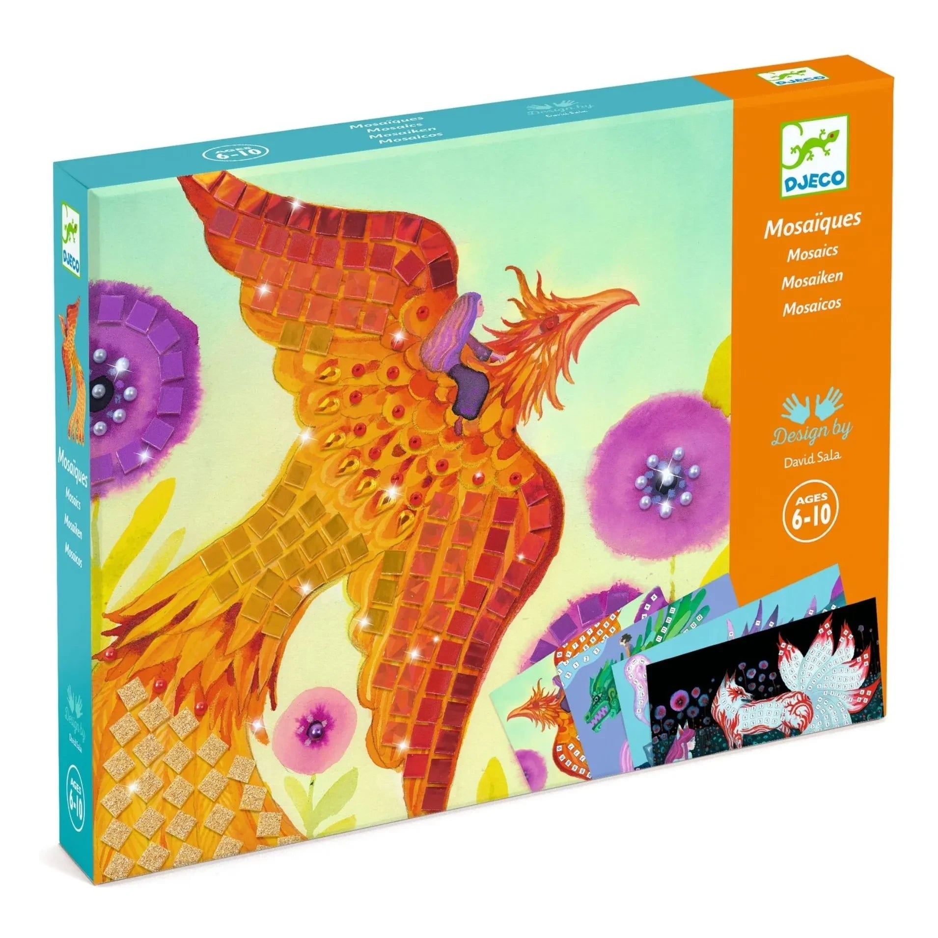 Djeco - Legendary creatures collage