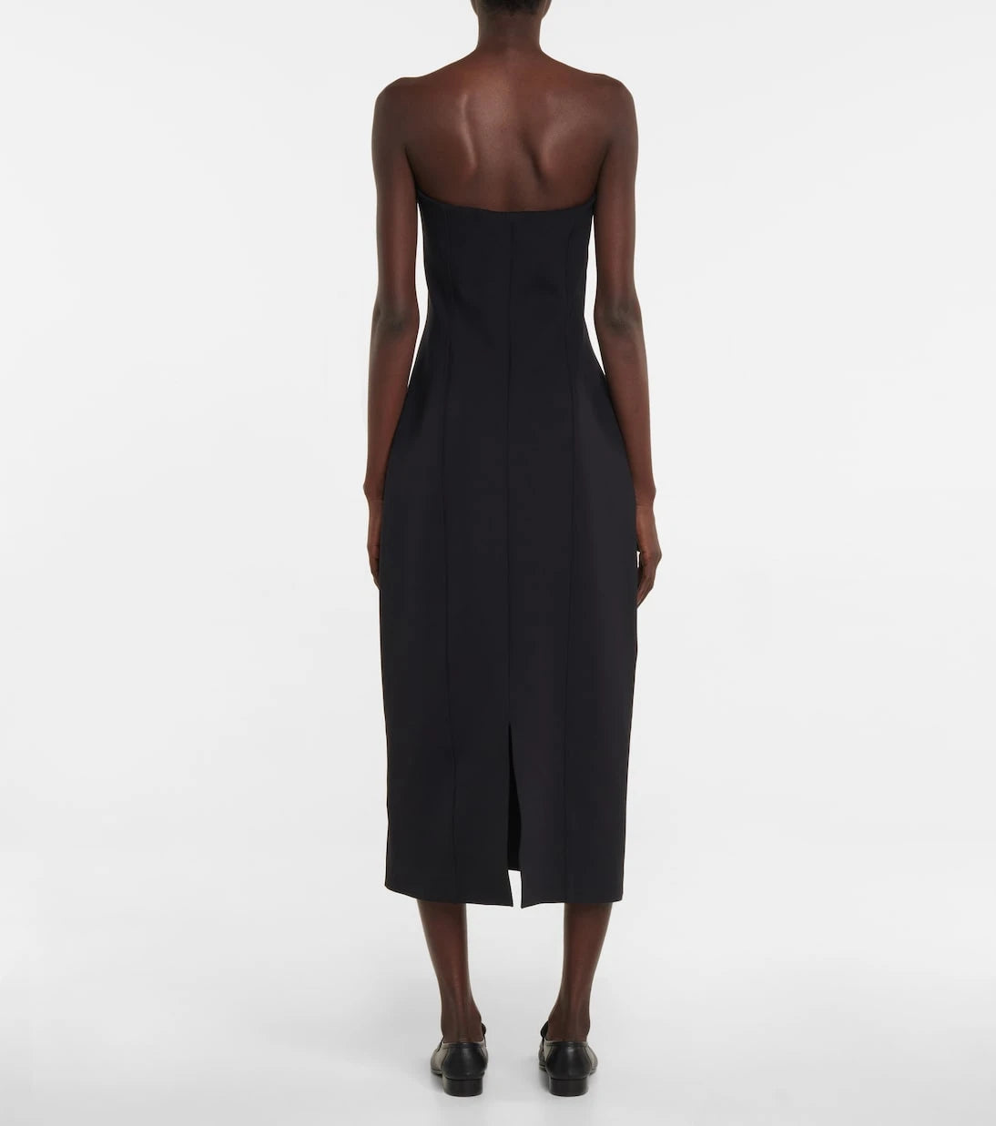 The Row - Strapless midi dress