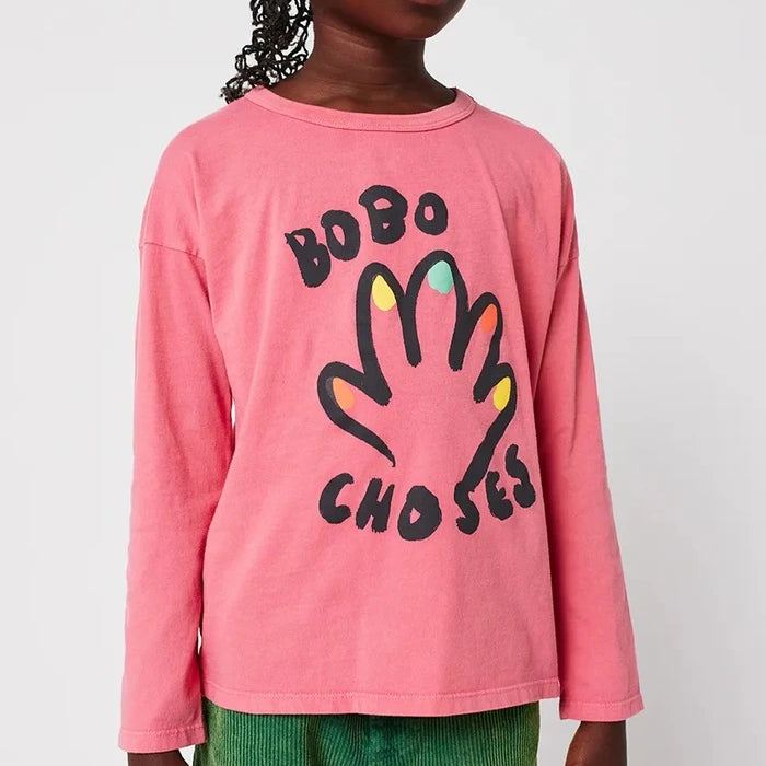 Детска блуза с дълги ръкави Bobo Choses High Five