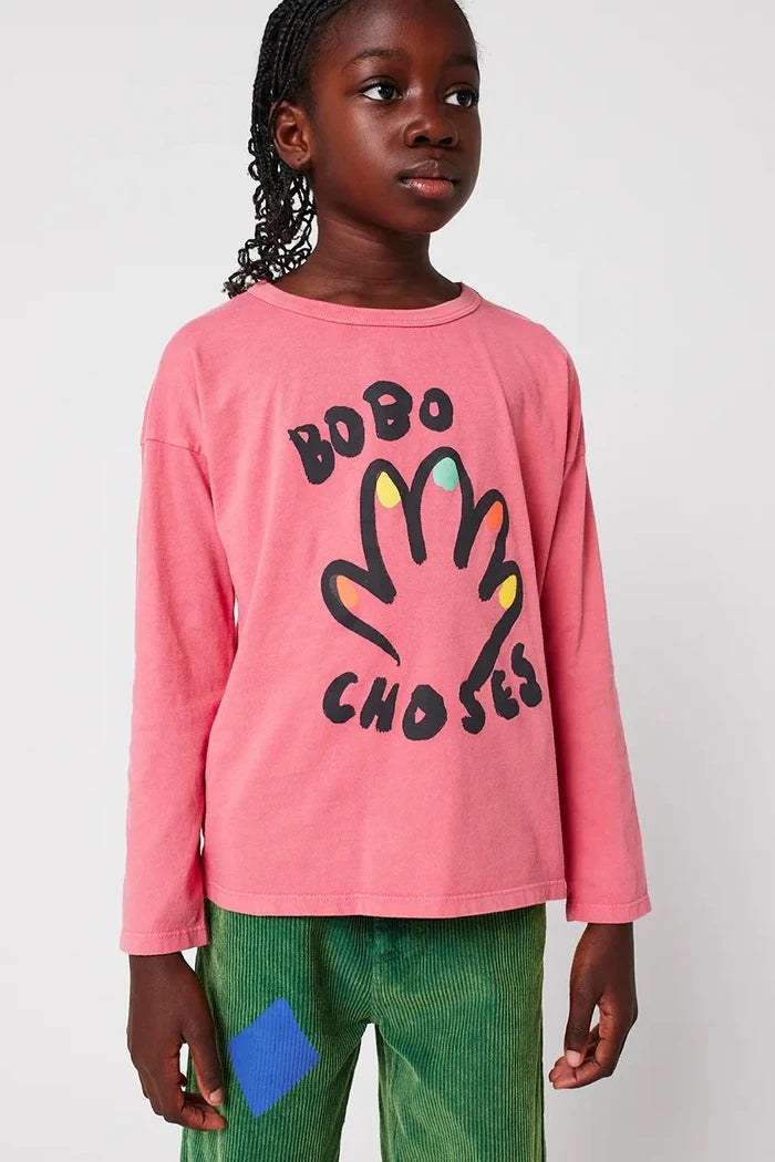 Детска блуза с дълги ръкави Bobo Choses High Five