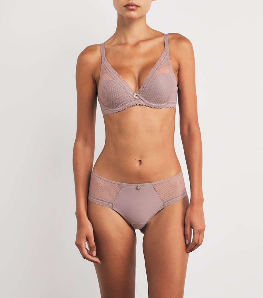 Chantelle Lace-Trim Romance Shorty Briefs