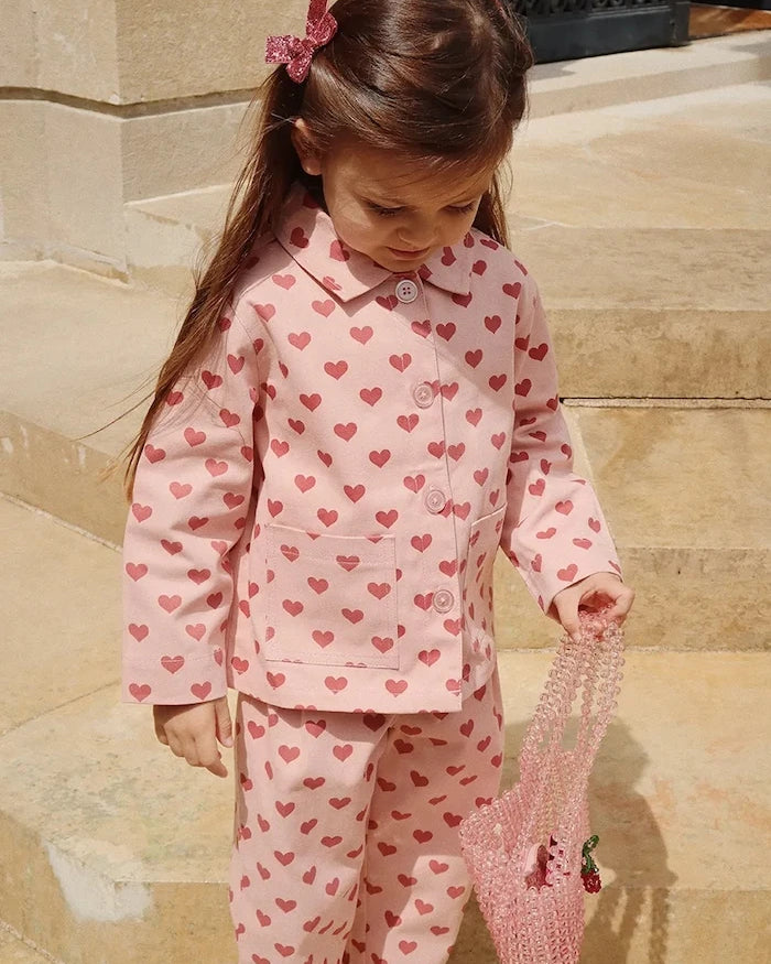 Konges Sløjd FEN SHIRT JACKET GOTS Çocuk Pamuk Ceket