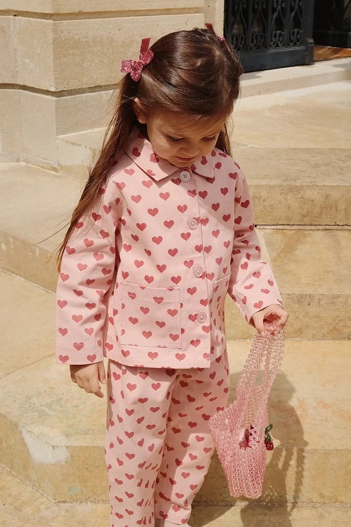 Konges Sløjd FEN SHIRT JACKET GOTS Çocuk Pamuk Ceket