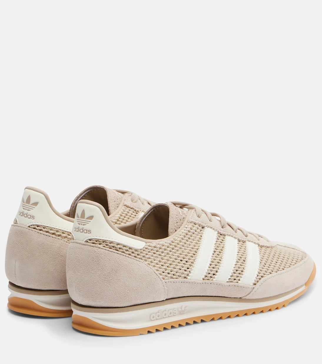 Adidas - SL 72 OG suede-trimmed sneakers