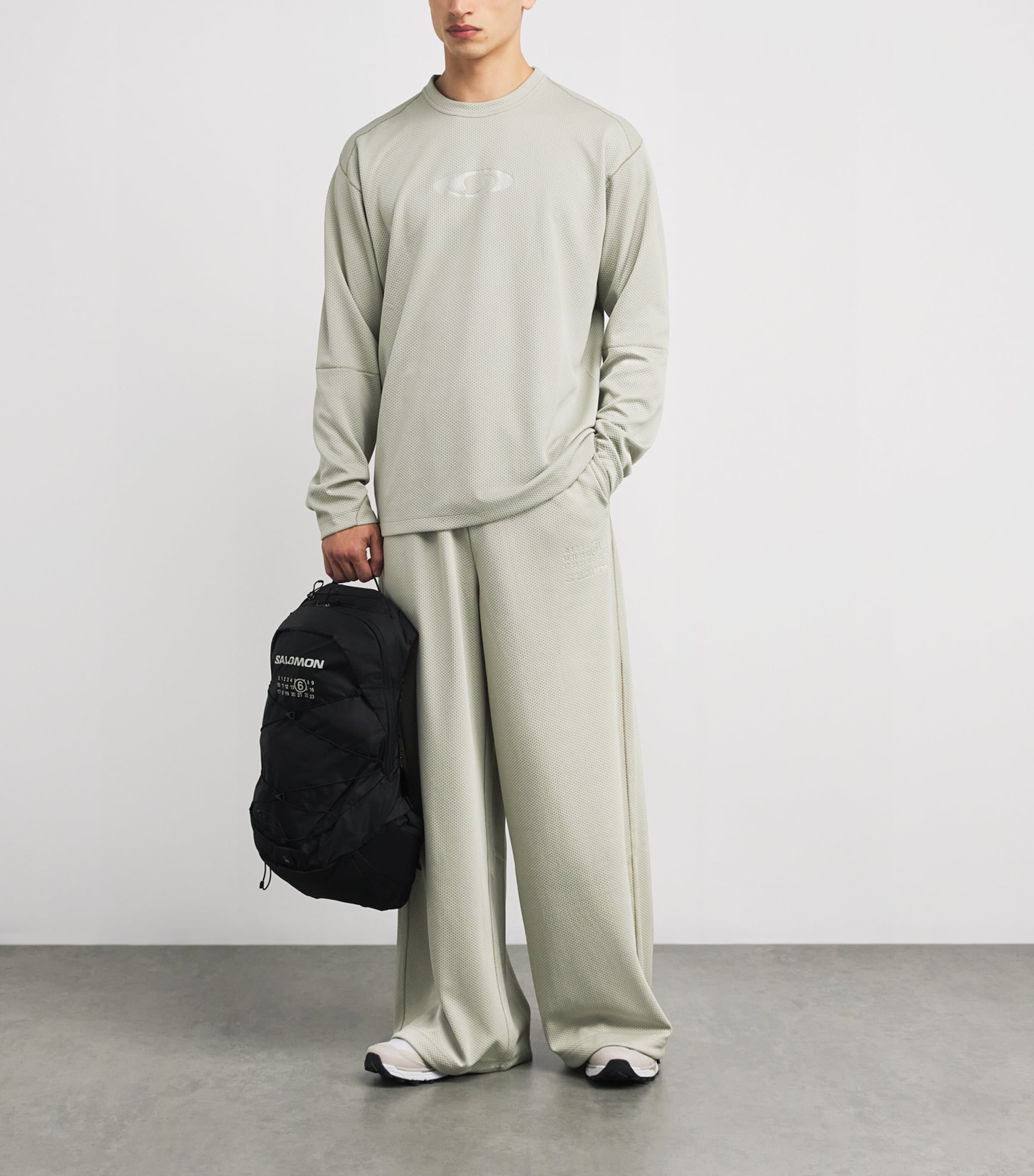 MM6 Maison Margiela x Salomon Logo Long-Sleeve T-Shirt