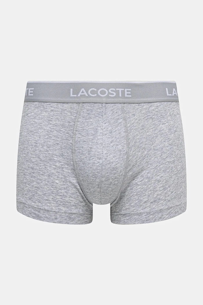 Lacoste erkek pamuklu elastan dar kesim boxer 3'lü