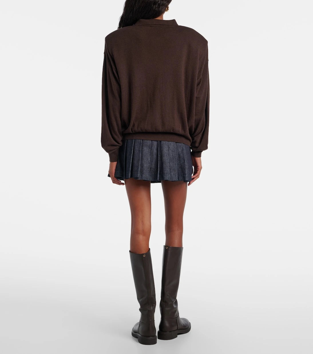 The Frankie Shop - Croydon wool-blend polo sweater