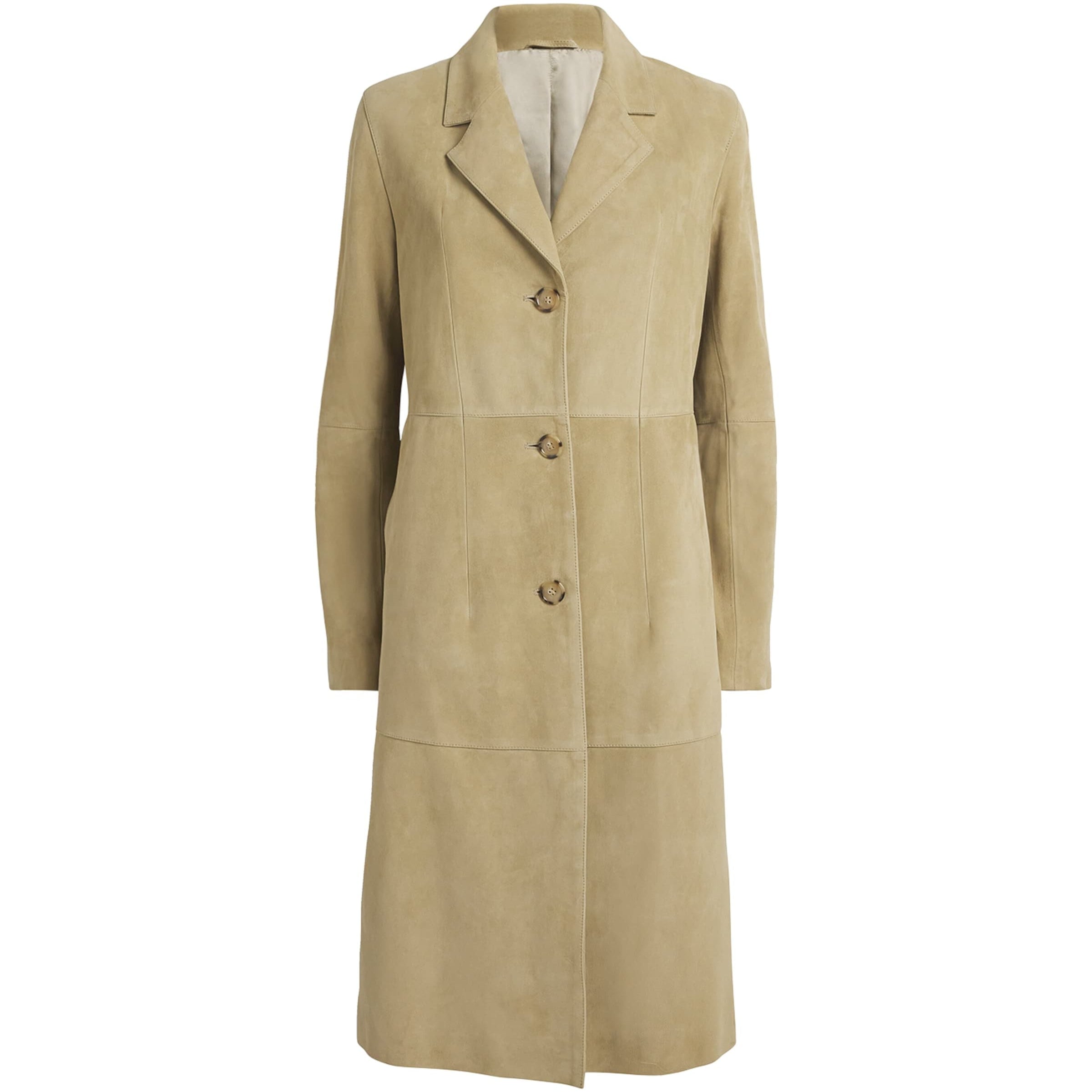 Suede Cinched Coat DESERT 272