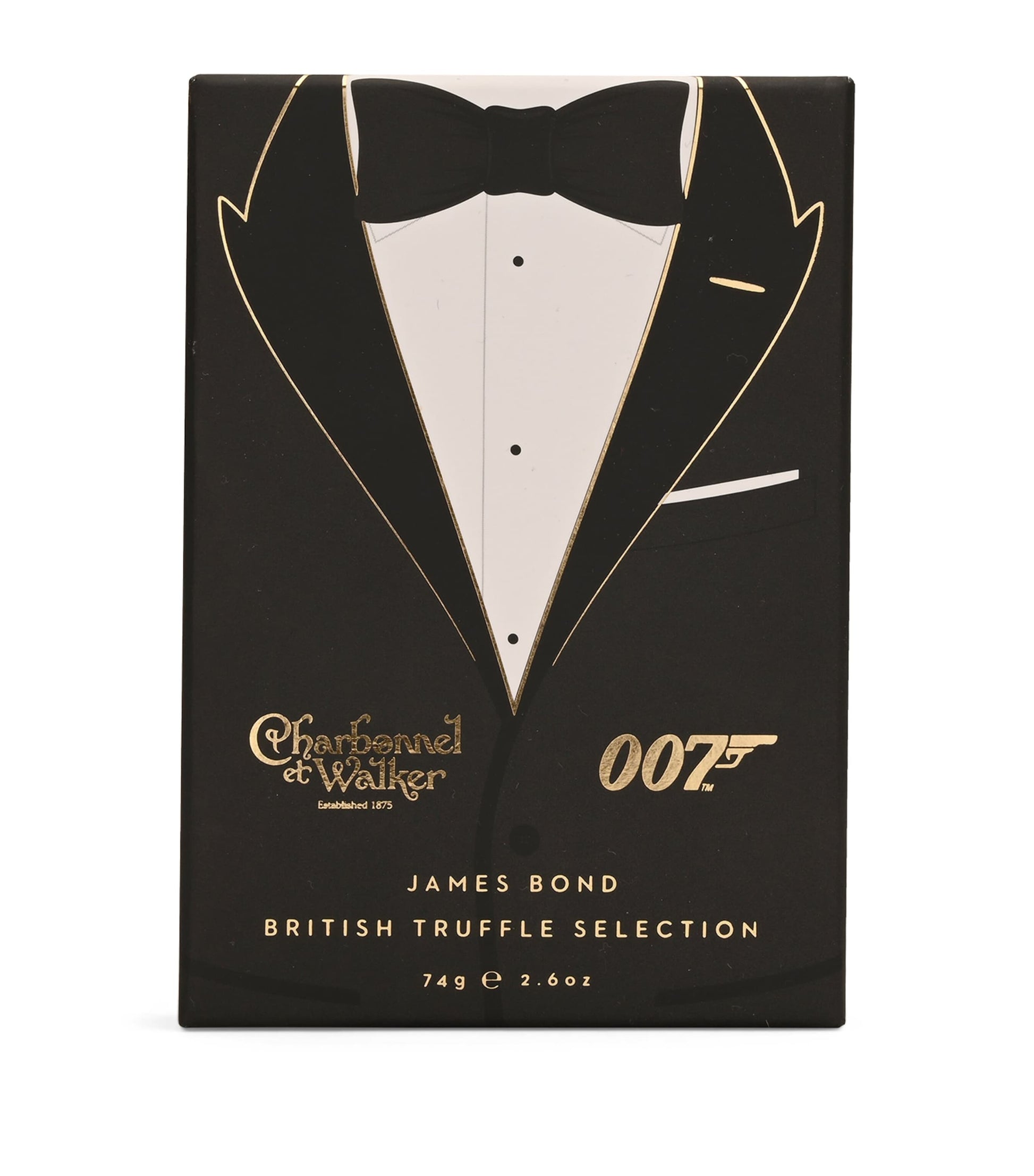 James Bond Tuxedo British Truffle Selection (74g)