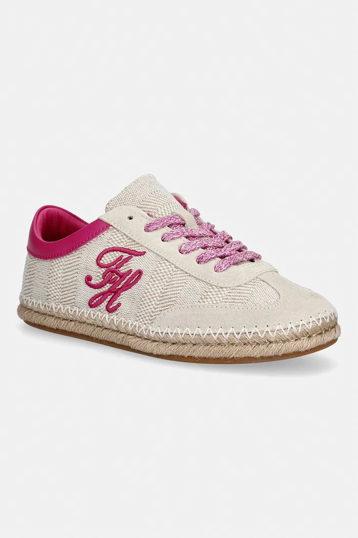 Tommy Hilfiger TH HERITAGE ROPE SNEAKER düşük kesim kadın spor ayakkabı