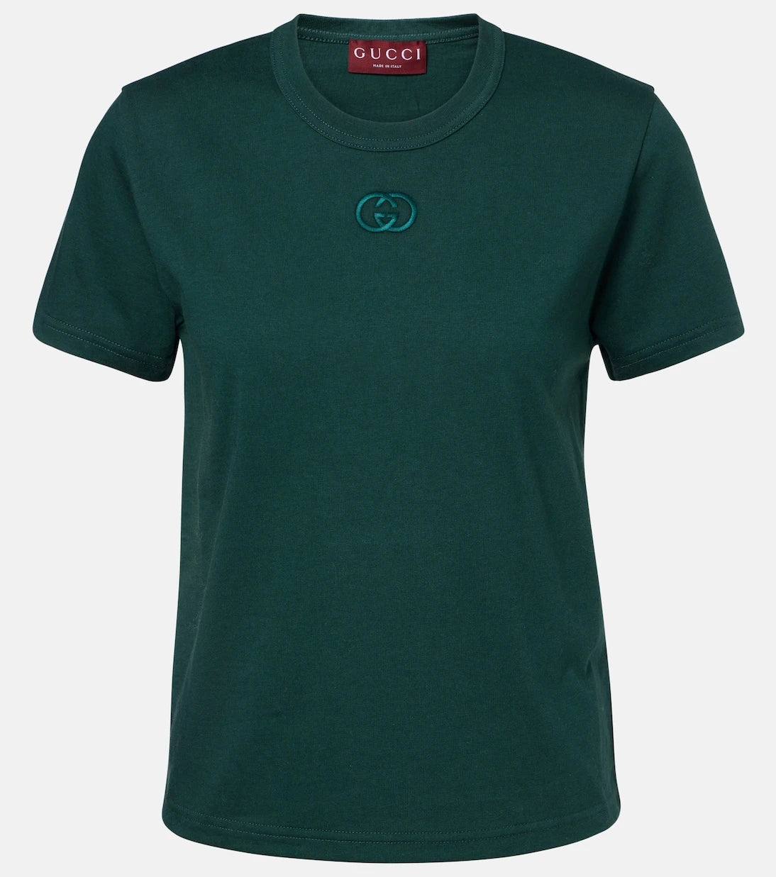 Gucci - Interlocking G cotton jersey T-shirt