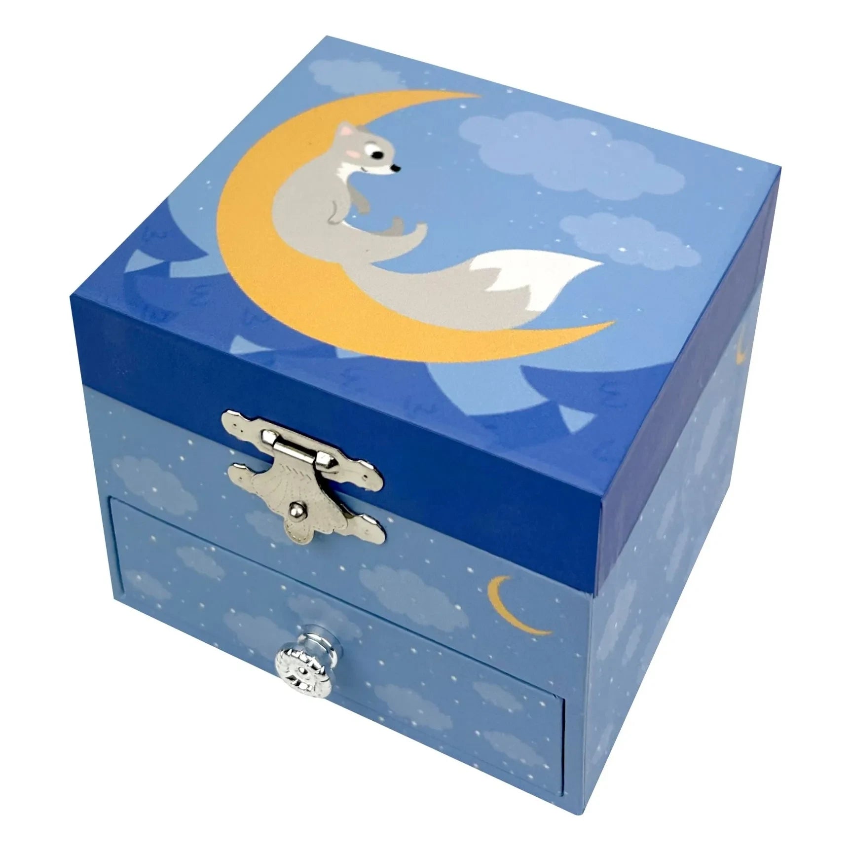 Trousselier - Renard phosphorenscente music box | Blue
