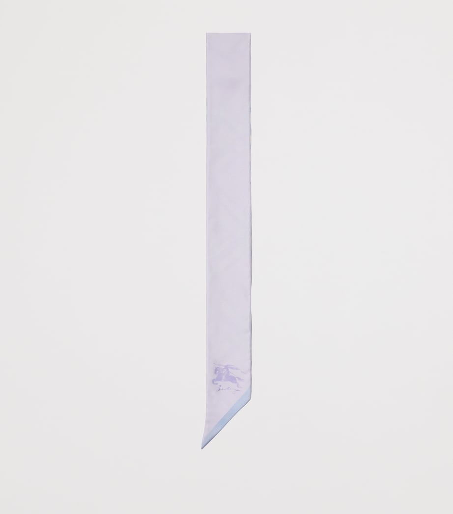 Burberry Silk Watercolour Check Twilly