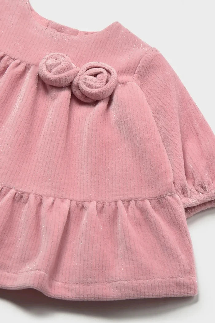 Mayoral Newborn Denim Elbise