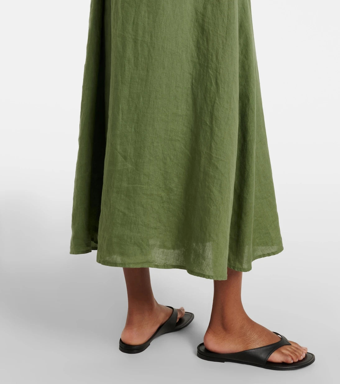 Velvet - Reta linen midi dress