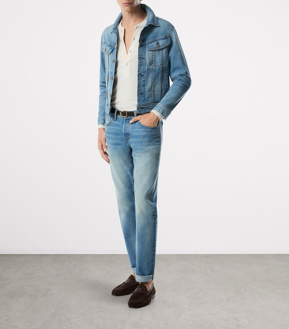 TOM FORD Blue Icon Denim Jacket