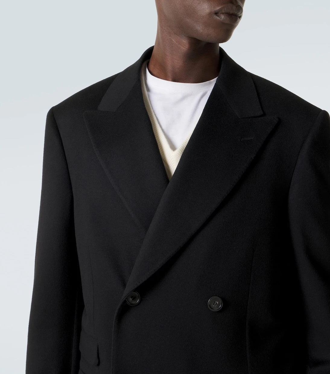 Canali - Double-breasted wool and cashmere coat