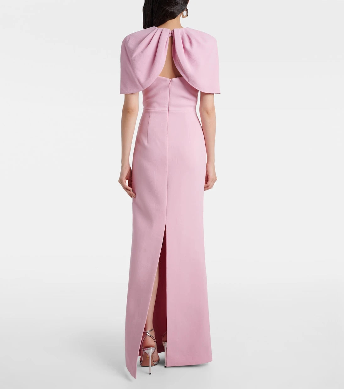 Rebecca Vallance - Xena caped crêpe gown