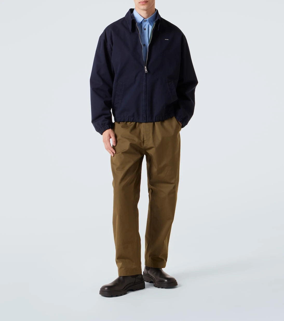 Prada - Cotton straight pants