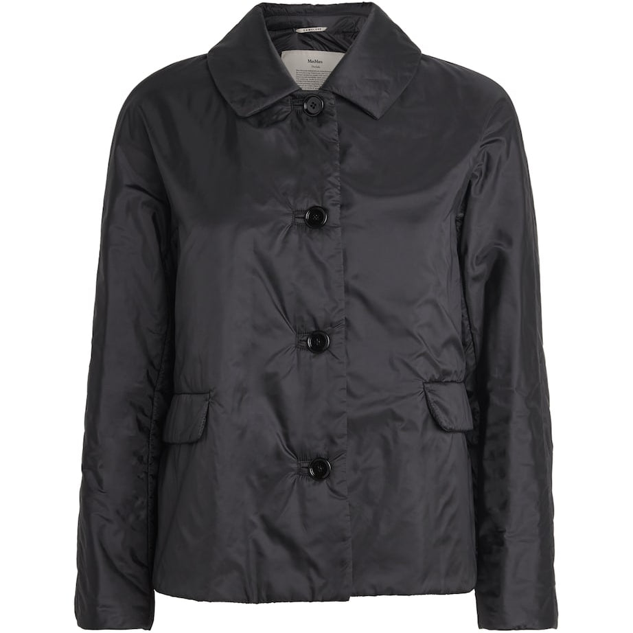 Max Mara Black CAMELUXE Padded Jacket
