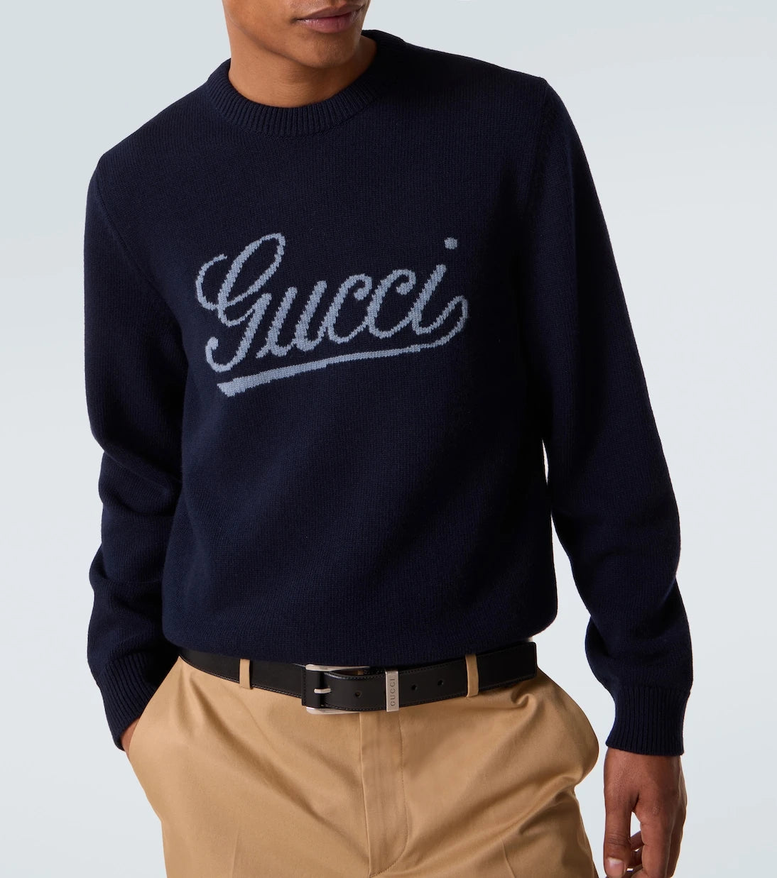 Gucci - Logo wool sweater