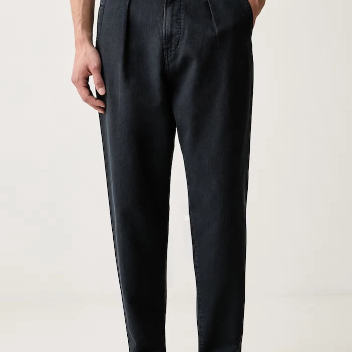 G-Star erkek pamuk pantolon Pleated Chino Relaxed Tapered