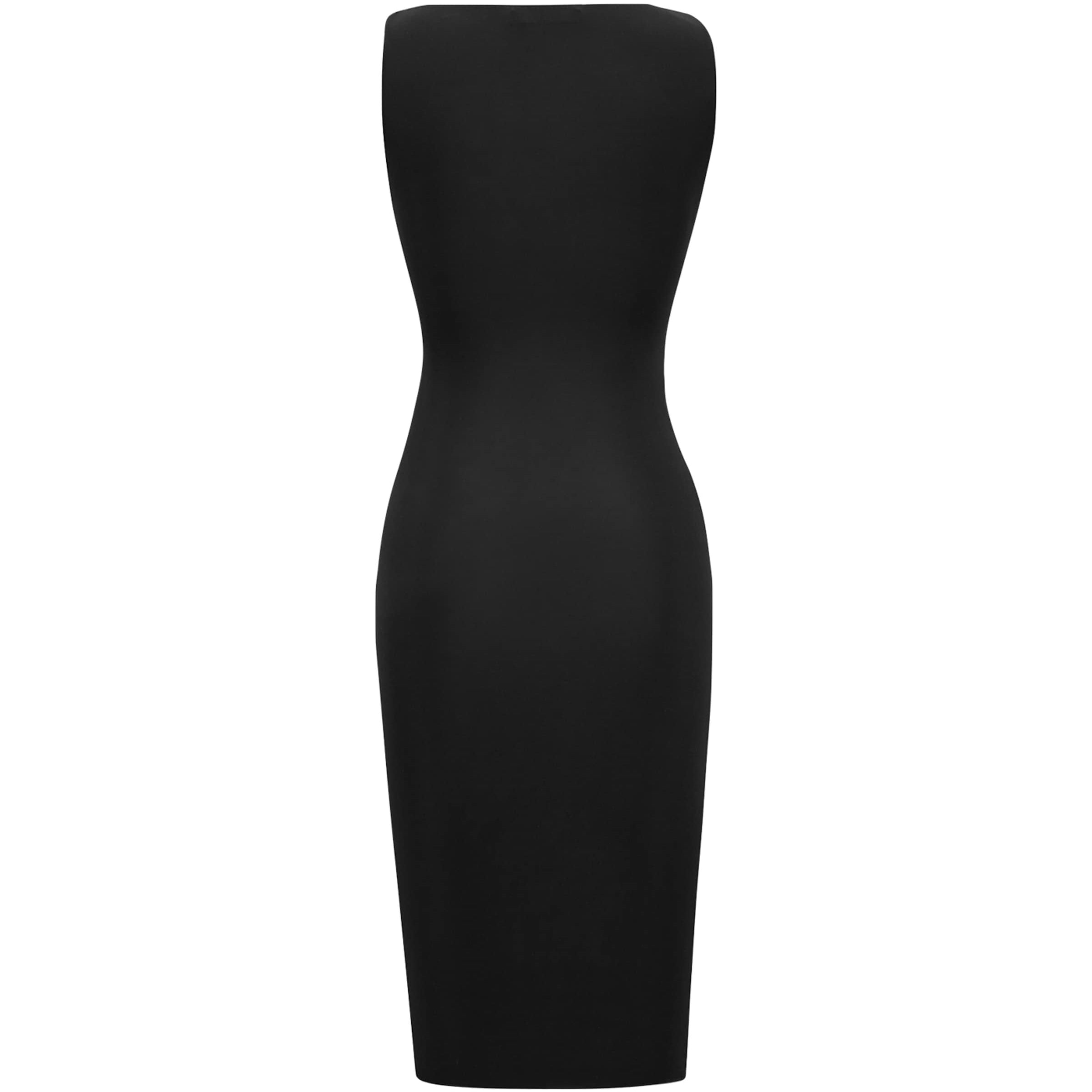 Saint Laurent Black Sleeveless Mini Dress