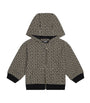 Balmain Kids Pattern Print Hoodie (6-36 Months)