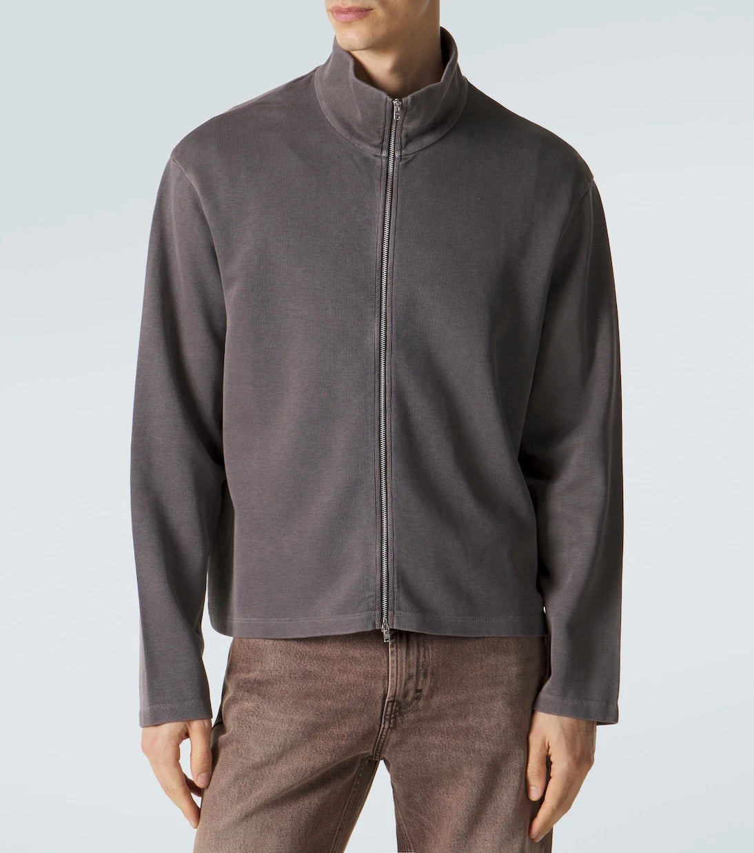 Our Legacy - Shrunken cotton zip-up sweatshirt