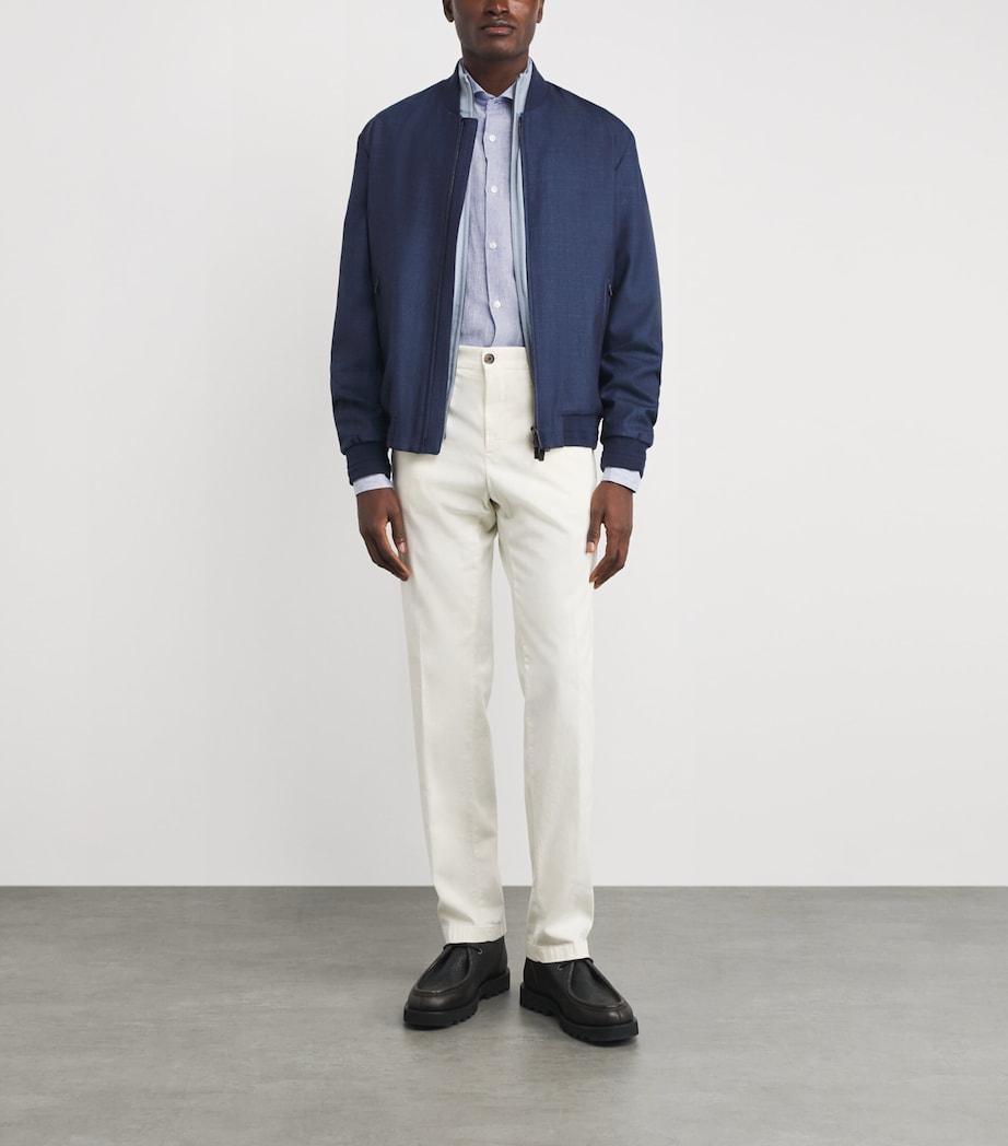 Paul & Shark Linen Stripe Shirt
