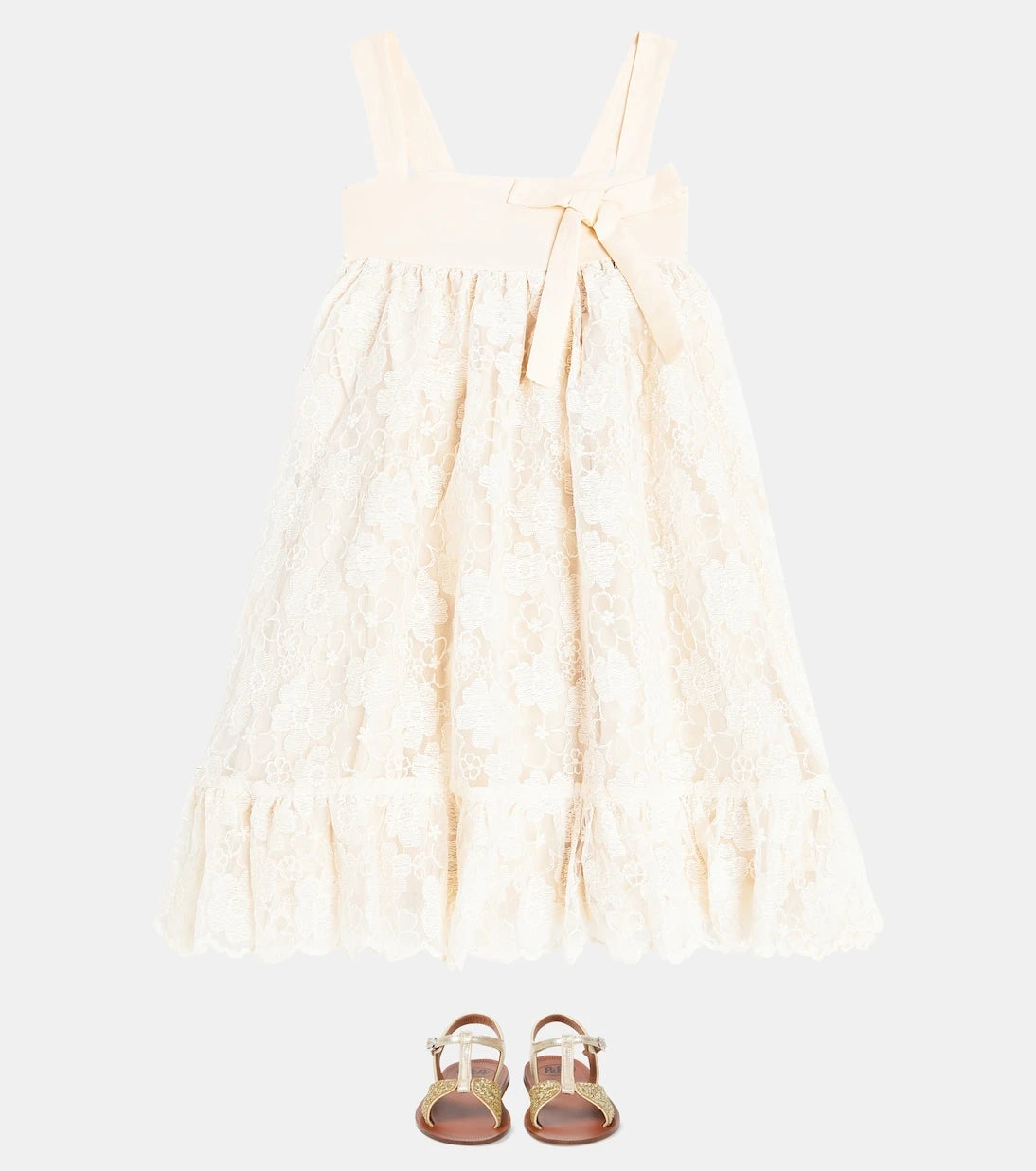 Petite Amalie - Polka dot tulle dress