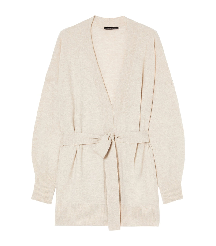 Beige Cashmere Echi Cardigan
