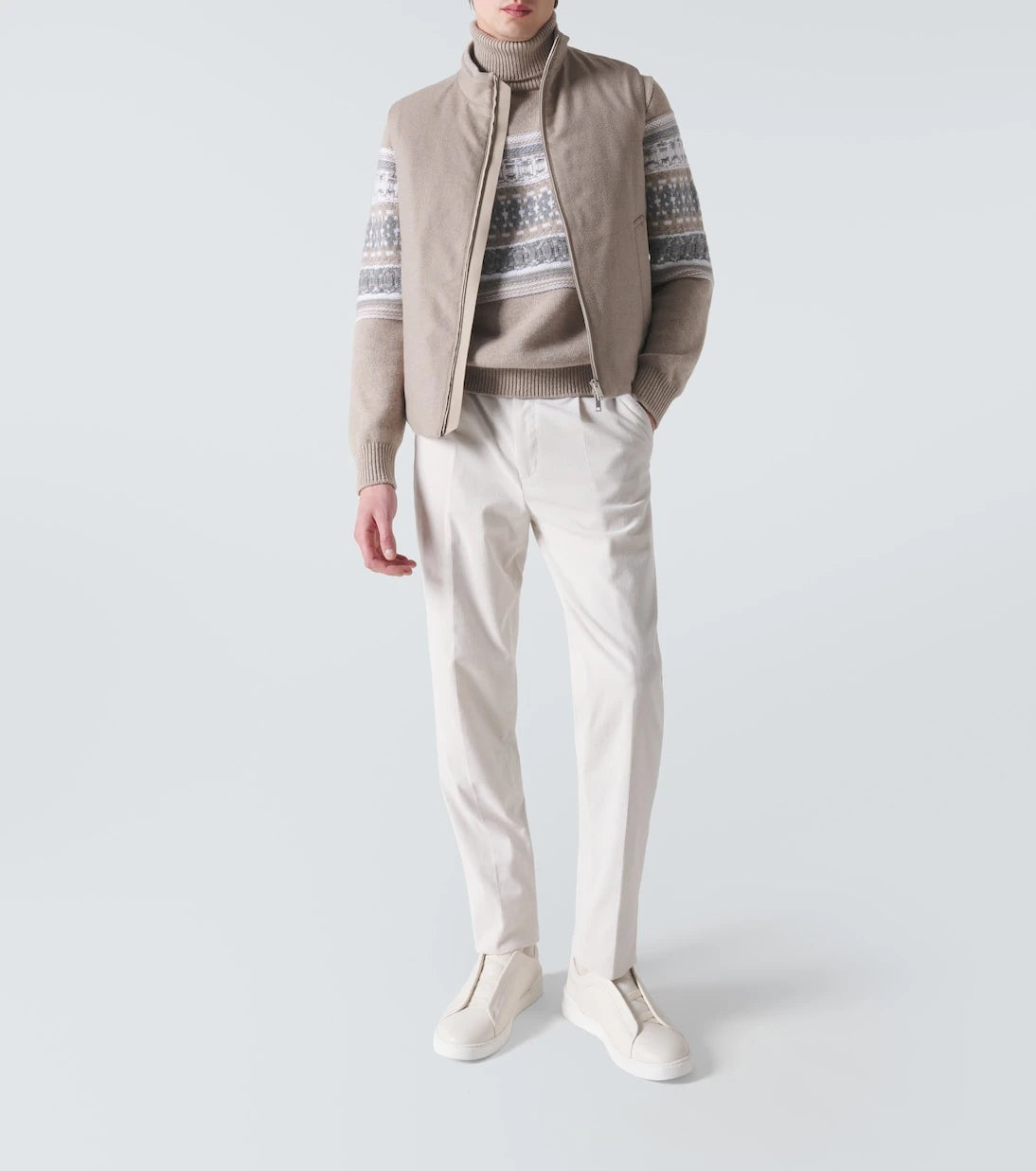 Zegna - Cashmere down vest