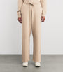 Harrods Cashmere Wide-Leg Sweatpants